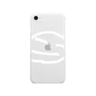 onomeacutetroのonmtr-face phone case (wht) Soft Clear Smartphone Case