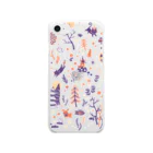 ナコの夜の森 Soft Clear Smartphone Case