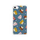 Saori  BTのcorgi US license plates Soft Clear Smartphone Case