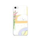 てらおかなつみのいぬのグッズ Soft Clear Smartphone Case