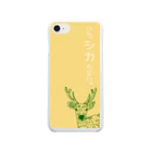 Tシャツ【Taco-design】のいたシカたない Soft Clear Smartphone Case