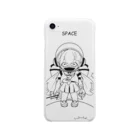 おかざきの宇宙少女 Soft Clear Smartphone Case