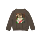 おはよう♥レオとニコの1歳のレオ王子 Crew Neck Sweatshirt