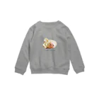 studio ulalakaのfried egg Crew Neck Sweatshirt