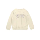 ダウン症のあるニコ（７歳）のさくひんのニコロボフレンズ Crew Neck Sweatshirt