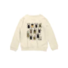 母アパレルの昆虫図鑑 Crew Neck Sweatshirt