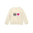 てんてんのドット絵ねこちゃんラブ Crew Neck Sweatshirt