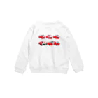 くるまちゃんショップの消防車　集まれ！ Crew Neck Sweatshirt