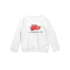 perusyのイロカエルアンコウ Crew Neck Sweatshirt