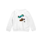 tree treeのRacing cars Crew Neck Sweatshirt