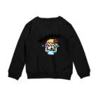 ハワイが大好きな女の子『HENOHENO MAPPY』の泣きたい時もある（ハワイを愛するあなたへ） Crew Neck Sweatshirt