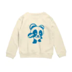 BASE forのBASEfor PANDA Blue Crew Neck Sweatshirt