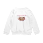 NANDEMOのくまちゃんバナナスプリット Crew Neck Sweatshirt