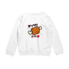 まみふるのお店のガッツリお肉🍖 Crew Neck Sweatshirt