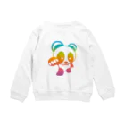 BASE forのBASEfor PANDA Rainbow Crew Neck Sweatshirt