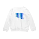 Twinkle-BooのBallet!!!blue Crew Neck Sweatshirt