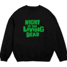 stereovisionのNight of the Living Dead_ロゴ Crew Neck Sweatshirt