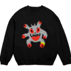 まみおデザインのワルスケくん Crew Neck Sweatshirt