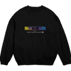 DISCN SZRのスウェットB（白文字） Crew Neck Sweatshirt