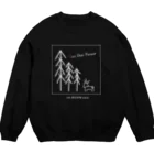 cafe津別珈琲 ☕️自家焙煎コーヒー&スイーツの2nd Anv.エゾシカの森 Crew Neck Sweatshirt