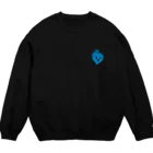 テデのあせっている心臓💙 Crew Neck Sweatshirt