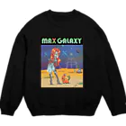 nidan-illustrationのMAX GALAXY Crew Neck Sweatshirt