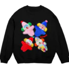 むにゅのロンちゃんズ Crew Neck Sweatshirt