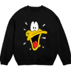 dolphin.の黄色のくちばし Crew Neck Sweatshirt