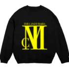 THE CANDY MARIAのTCM Big Logo yellow Crew Neck Sweatshirt