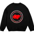 横浜市金沢区の地域活動家　ツンのYOKOHAMA KANAZAWA FANTASTIC TOWN（黒） Crew Neck Sweatshirt