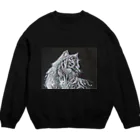 一欠片のカセットテープの時に遇えば鼠も白虎となる Crew Neck Sweatshirt