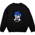 nya-mew（ニャーミュー）のミューゲイザー (meowGAZER) Crew Neck Sweatshirt