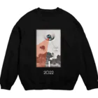 YUMI ADACHI CONTEMPORARYの2022 cow→tiger Crew Neck Sweatshirt