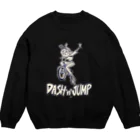 nidan-illustrationの"DASH 'n' JUMP" Crew Neck Sweatshirt