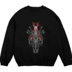 Ωの蟲  Crew Neck Sweatshirt