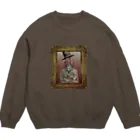 DXMOUVE(ドゥモーヴェ)の亡霊の館柄_肺伯爵肖像画 Crew Neck Sweatshirt