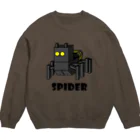 Studioチャカのの 【ハロウィン】スパイダー Crew Neck Sweatshirt