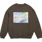 夜の闇に、色の魔法をかけながら。のEvery cloud has a silver lining. Crew Neck Sweatshirt