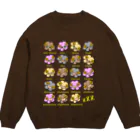 momolove の羊がいっぱい Crew Neck Sweatshirt