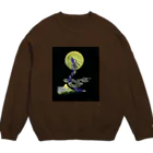 WAMI ARTのタツ月富士フトマニ Crew Neck Sweatshirt