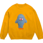 むにゅのプザラシくん Crew Neck Sweatshirt