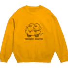 tettebolの手羽先スクーター Crew Neck Sweatshirt