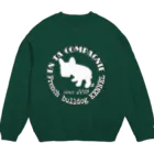 entacompagnie_kennelのアンタコンパニーケンネル ロゴマーク Crew Neck Sweatshirt