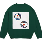 cococoのcd cake Crew Neck Sweatshirt