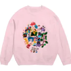 hilo tomula トムラ ヒロのMade Of CMC  Color Crew Neck Sweatshirt