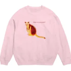 ぎんぺーのしっぽのぽけっとのなかには？ Crew Neck Sweatshirt