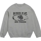 猫と釣り人のイシガキダイ_8K Crew Neck Sweatshirt