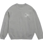 あふろっち商店のマジでまくれる5秒前(本人は最高に喜んでる最中)（白） Crew Neck Sweatshirt