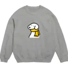 ᐡ ᐧ ﻌ ᐧ ᐡの長いものに巻かれる長い犬 Crew Neck Sweatshirt