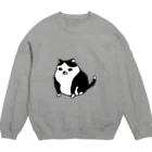 monimalの例の猫 Crew Neck Sweatshirt